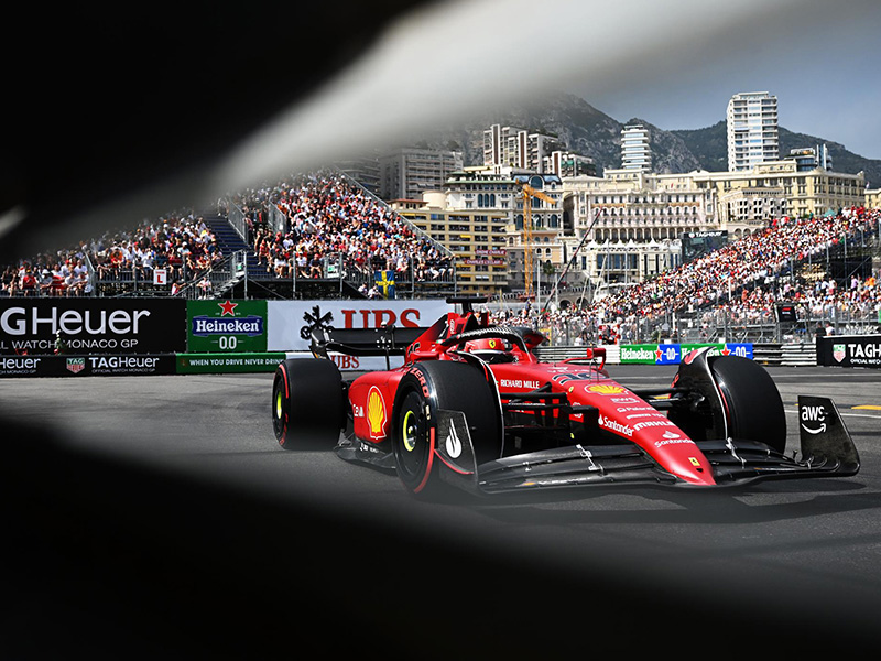 Leclerc à Monaco